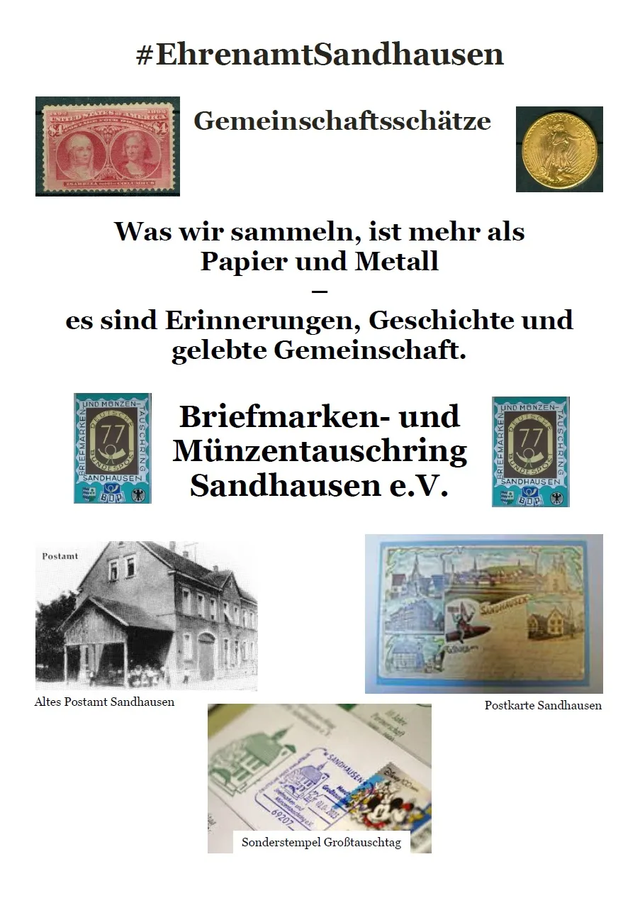 Motto3: Gemeinschaftsschätze    Was wir sammeln, ist mehr als  Papier und Metall  – es sind Erinnerungen, Geschichte und gelebte Gemeinschaft