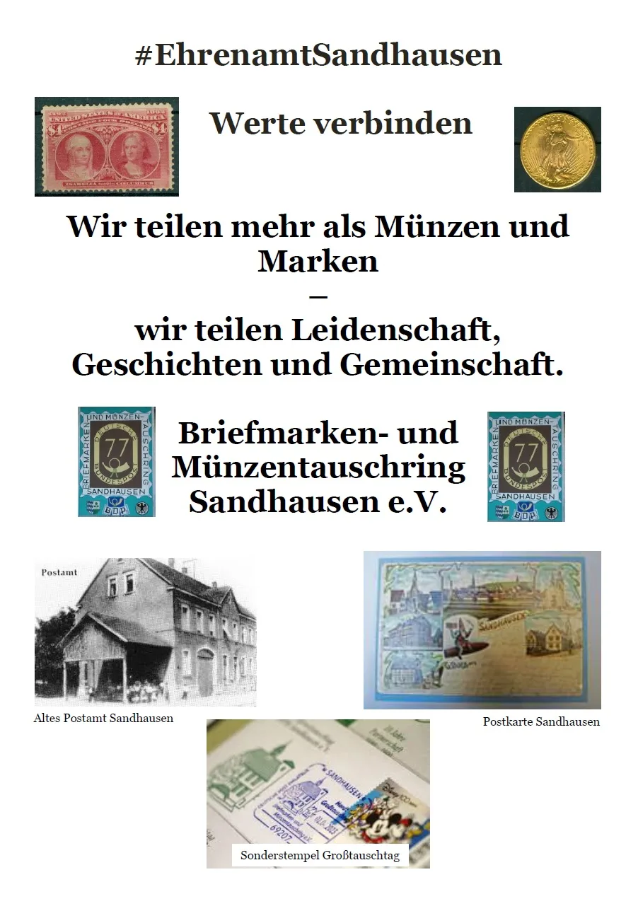 Motto1: Wir teilen mehr als Münzen und Marken  – wir teilen Leidenschaft, Geschichten und Gemeinschaft