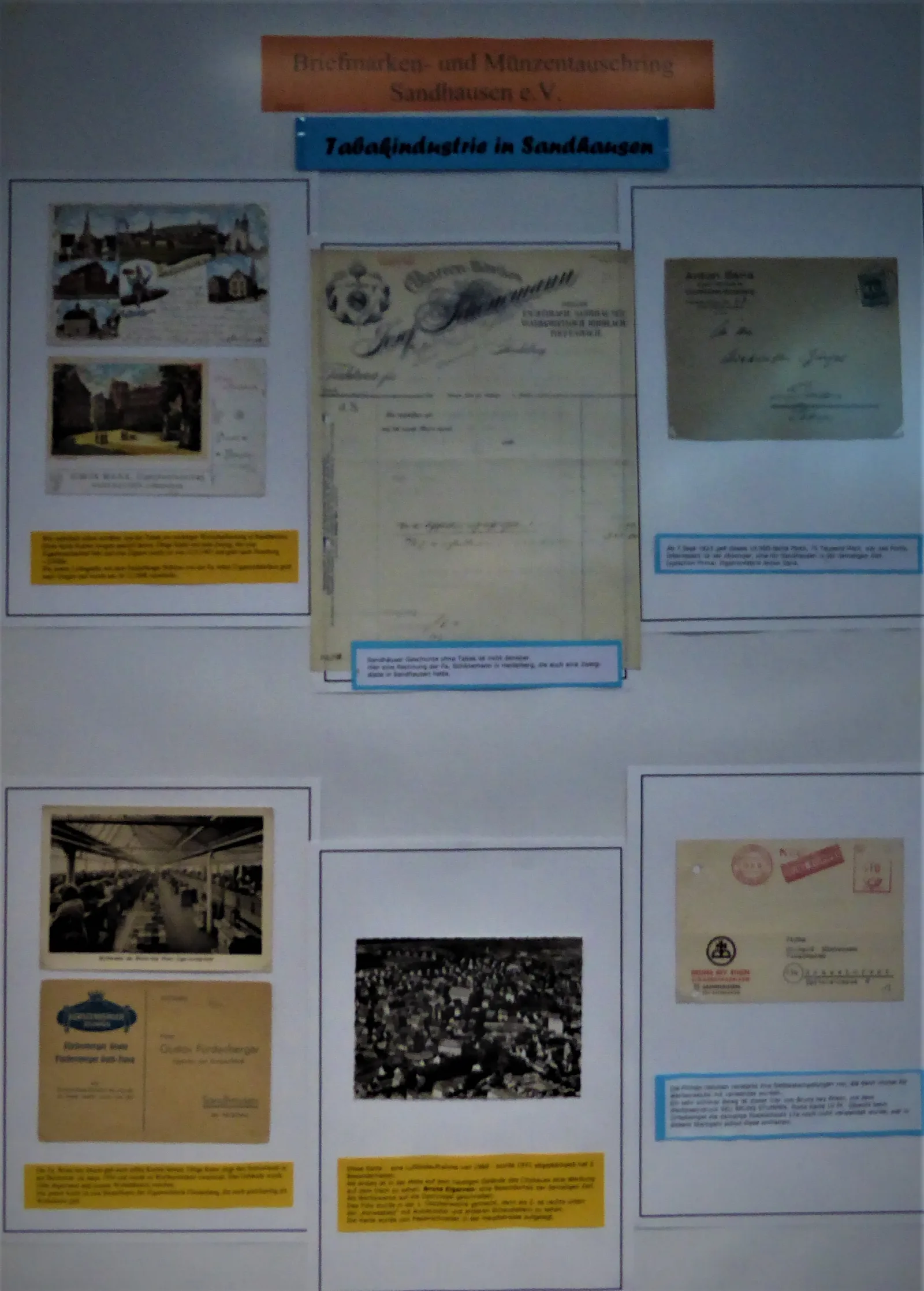 Informationen zur Tabakindustrie in Sandhausen